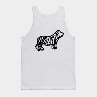 Bearded Collie Tank Top